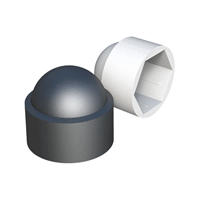 Caps for hexagonal nuts*