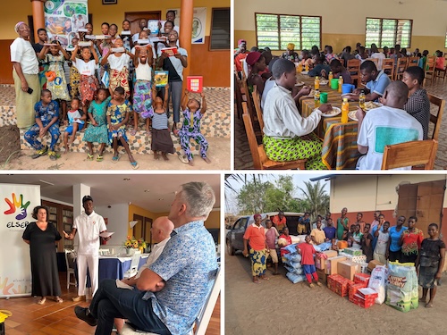 Donation to the Miséricordie sans frontière project (Togo)