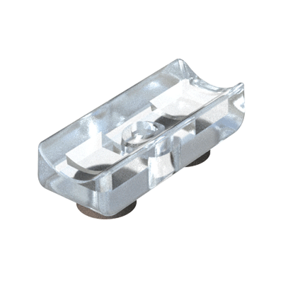 Discret saddle foot, elegant and durable design offers the following features:<br><br>
* <i> Available in clear and black color.<br>
* <i> Made of transparent polycarbonate (PC) material, and in black polyamide 6 (PA6). <br>
* <i> Available with or without felt.<br>
* <i> Suitable for 10mm round tube up to 25mm. <br>
* <i> Ideal for designer chairs.<br>